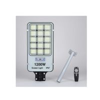 Pack x3 Focos Led Solar Exterior 1200w Soporte Potente Iluminación Gris Blanco Frío