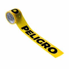 DALI - Cinta de Peligro 75 mm x 50 m Amarillo Negro Cinta de Seguridad y Señalización de Advertencia