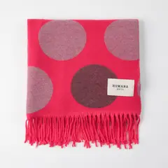 HUMANA - Manta Orla Fucsia