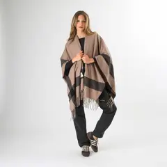 HUMANA - Poncho Gisa Café