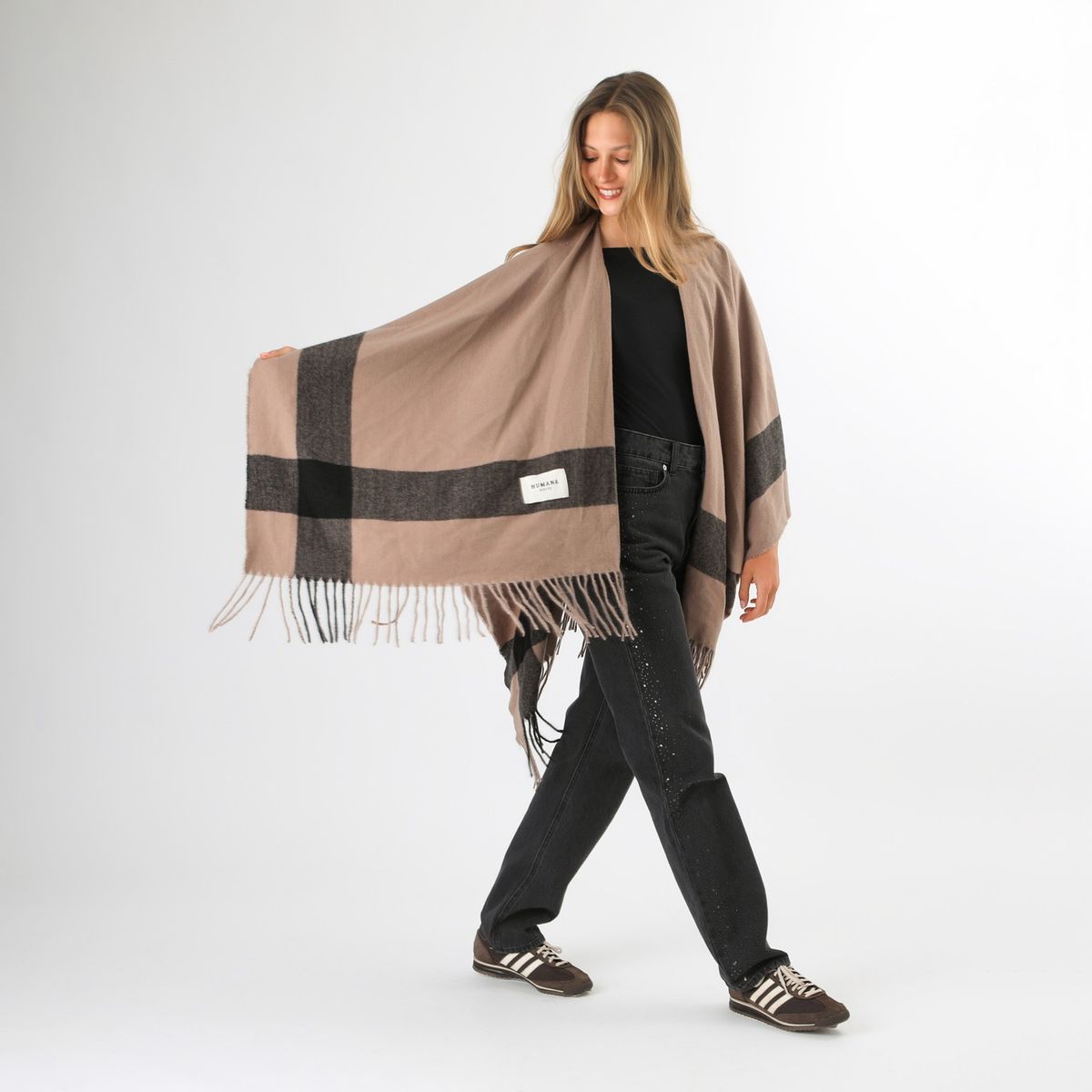HUMANA - Poncho Gisa Café Humana