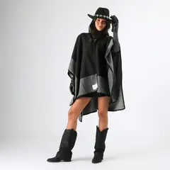 HUMANA - Poncho Tati Grey