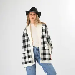 HUMANA - Poncho Square White