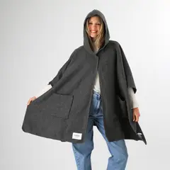 HUMANA - Poncho Iris Dk Grey