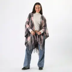 I D - Poncho Creta Gris I-D