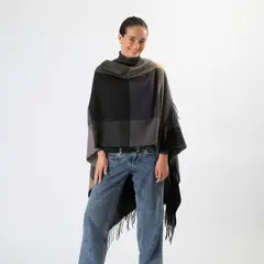 I D - Poncho Naxos Gris I-D