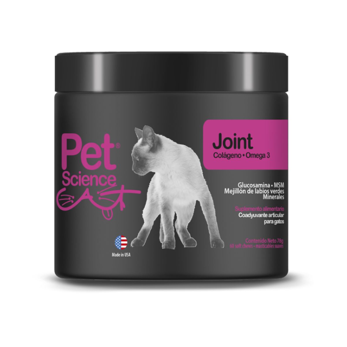 NEWSCIENCE - Cat Joint 60 Masticables Petscience / Newscience