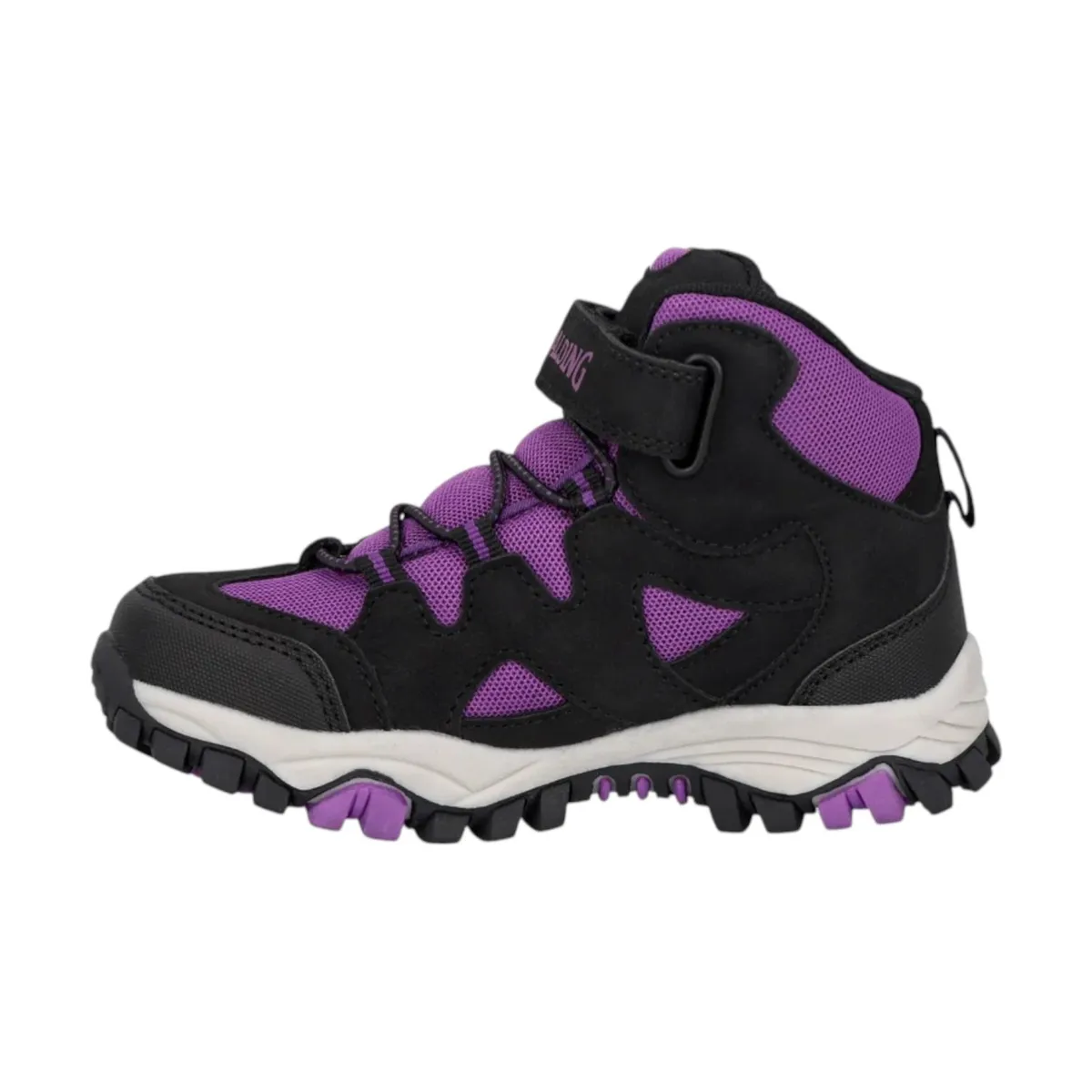 SPALDING - Zapatilla Outdoor Infantil Spalding Camp Negro Púrpura