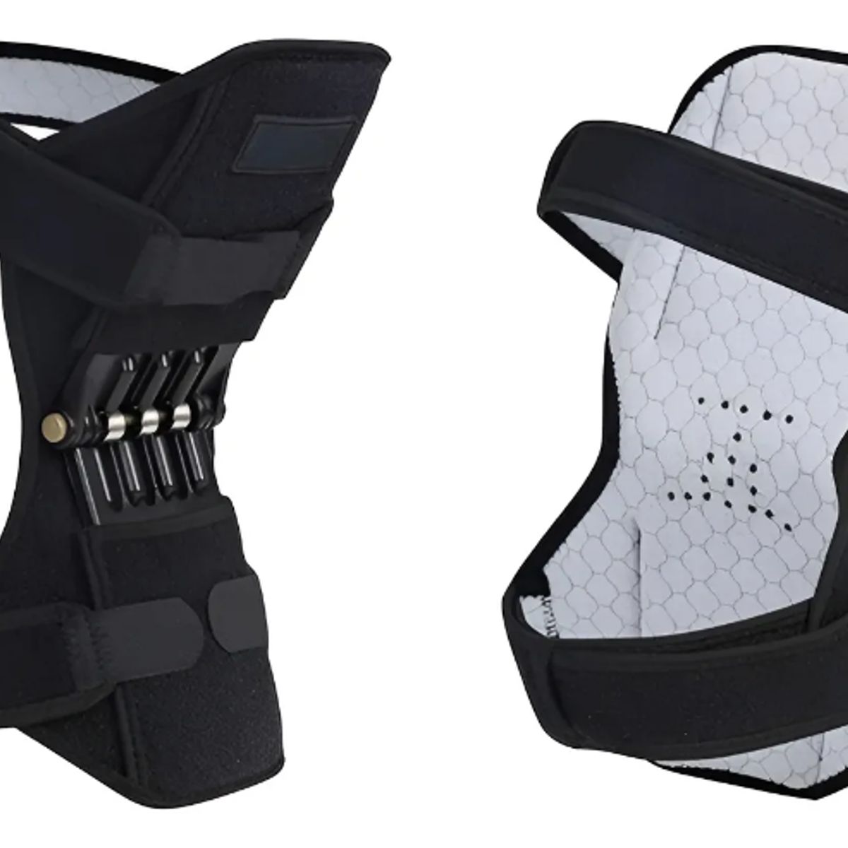 GENERICO - Rodillera Articulación Refuerzo Para Ejercicio Powerknee Negro