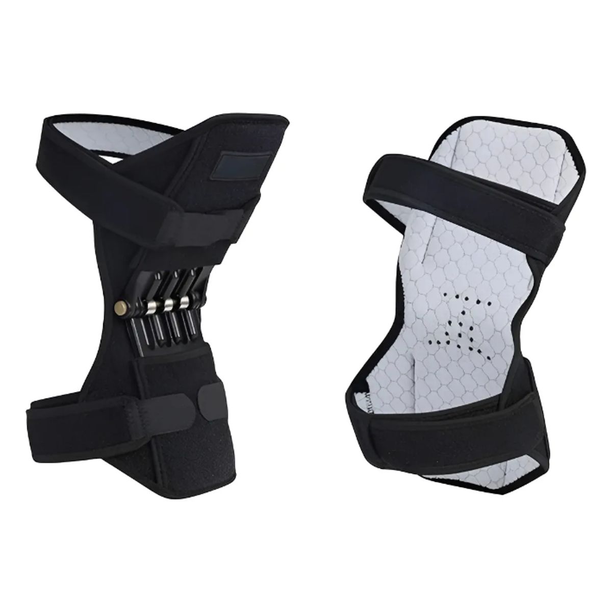 GENERICO - Rodillera Articulación Refuerzo Para Ejercicio Powerknee Negro