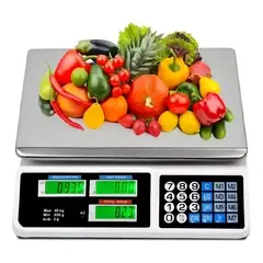 GENERICO - Balanza Pesa Digital 40 Kilos Recargable