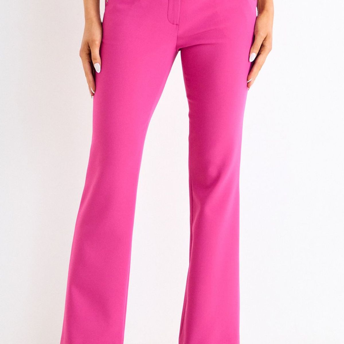 ASH - Pantalon Recto Liso Mujer Fucsia Ash