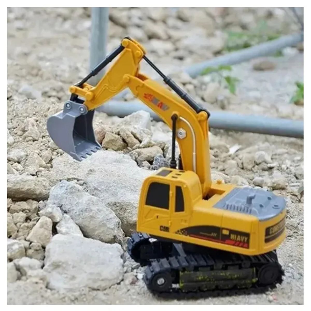 GENERICO - Set Juguetes Retroexcavadora, Vehiculos De Construción A Escala Radio Control