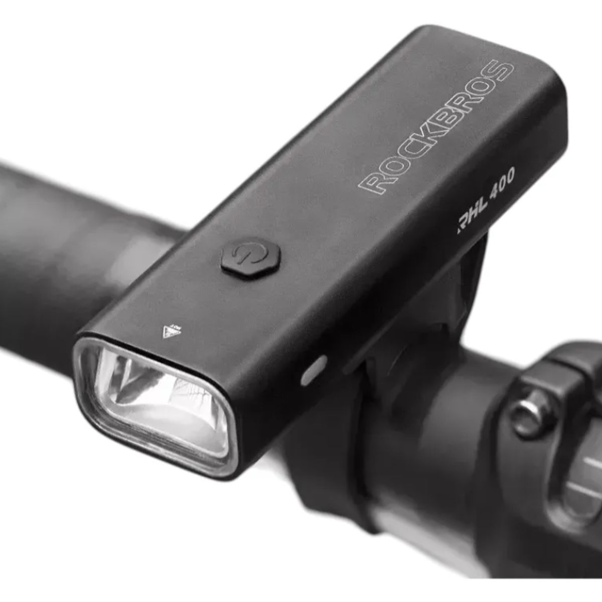 ROCKBROS - Kit 2 Luces Bicicleta Usb-c Recargable Rockbros Linterna Negro 400lm