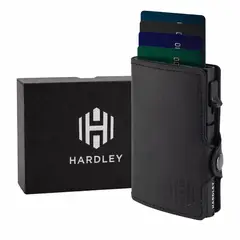 HARDLEY - Billetera Hombre Protección Rfid Tarjetero Antirrobo