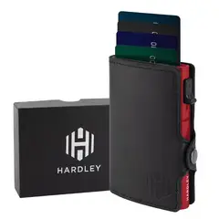 HARDLEY - Billetera Hombre Protección Rfid Tarjetero Antirrobo