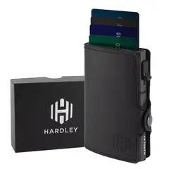 HARDLEY - Billetera Hombre Protección Rfid Tarjetero Antirrobo