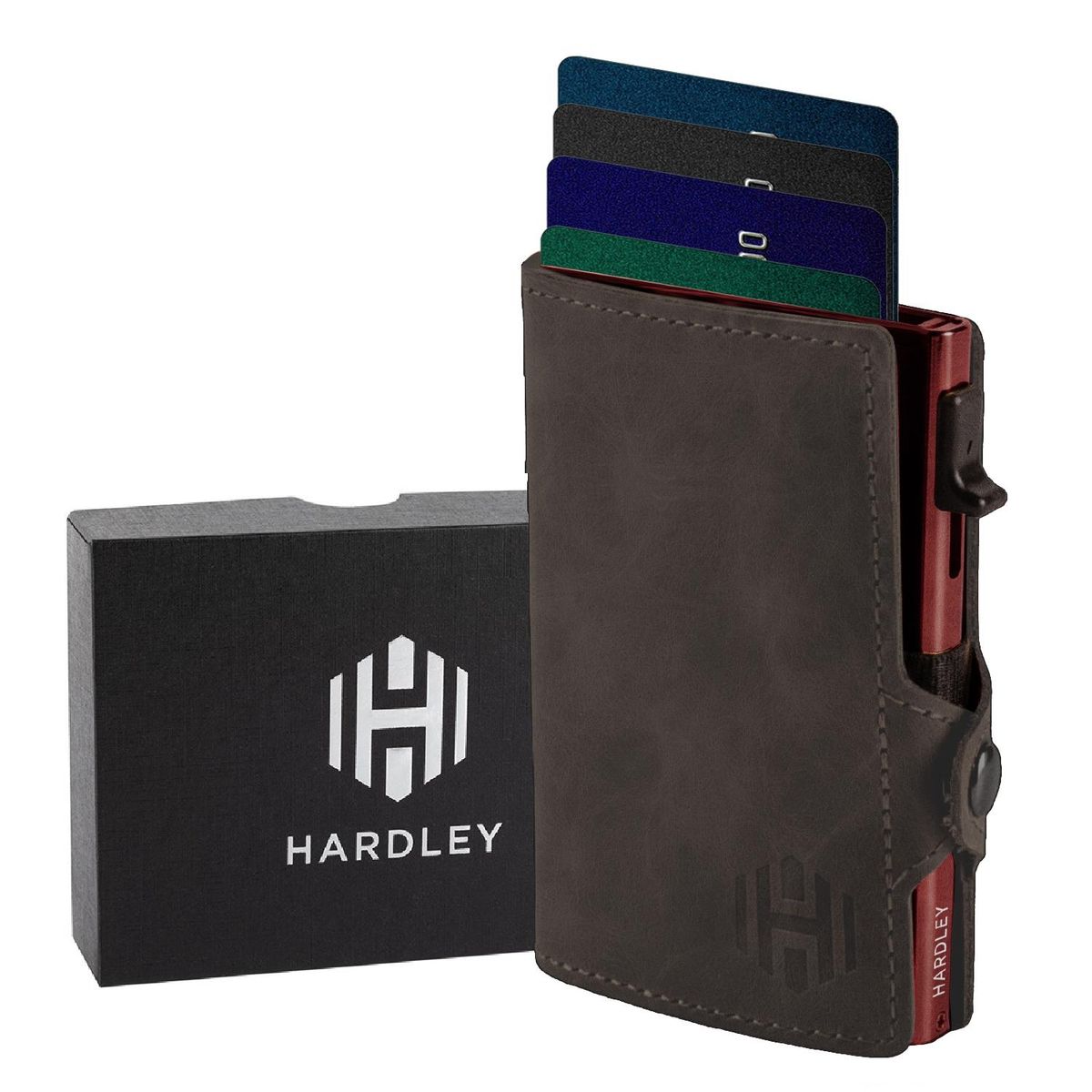 HARDLEY - Billetera Hombre Hardley Protección Rfid Tarjetero Antirrobo