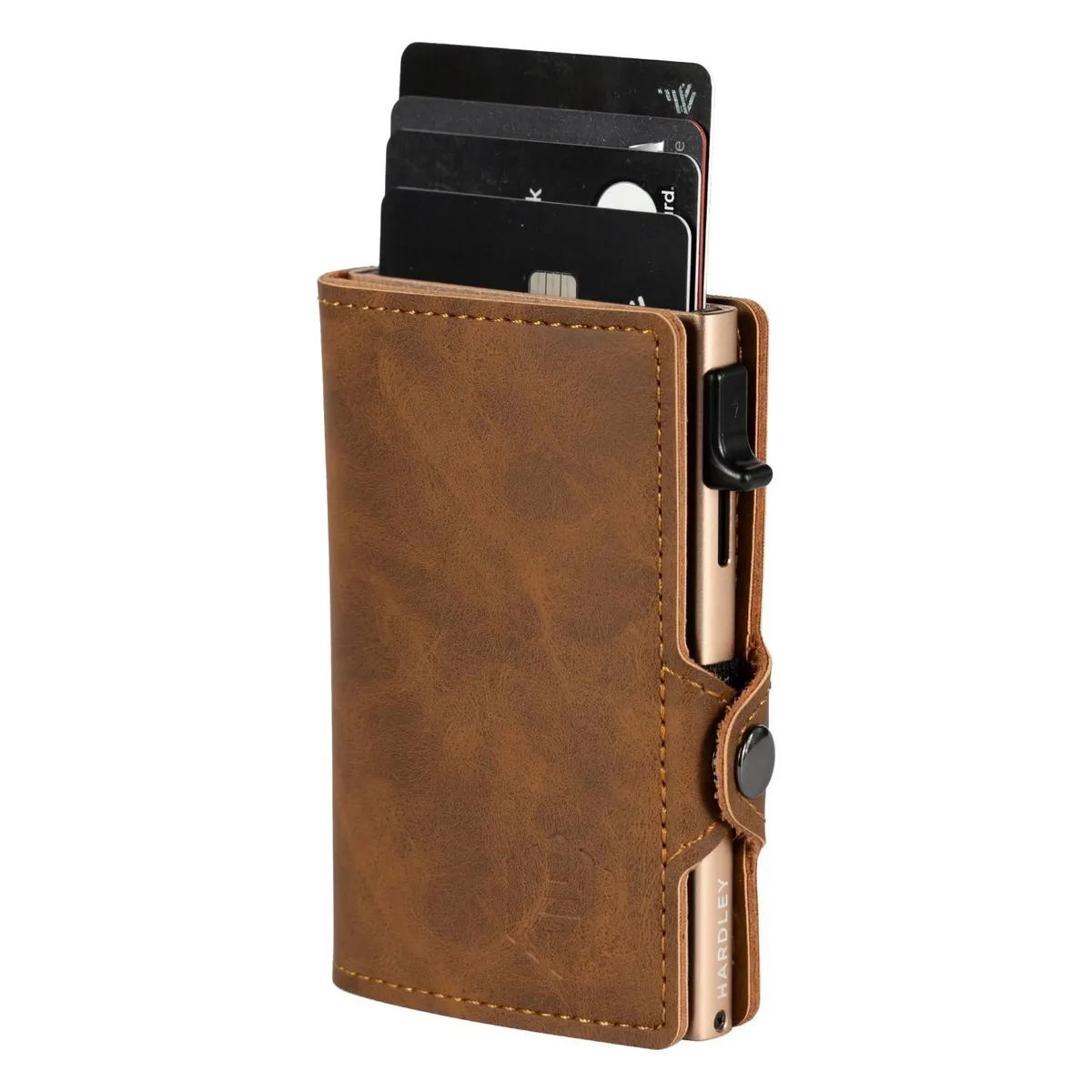 HARDLEY - Billetera Hombre Hardley Protección Rfid Tarjetero Antirrobo