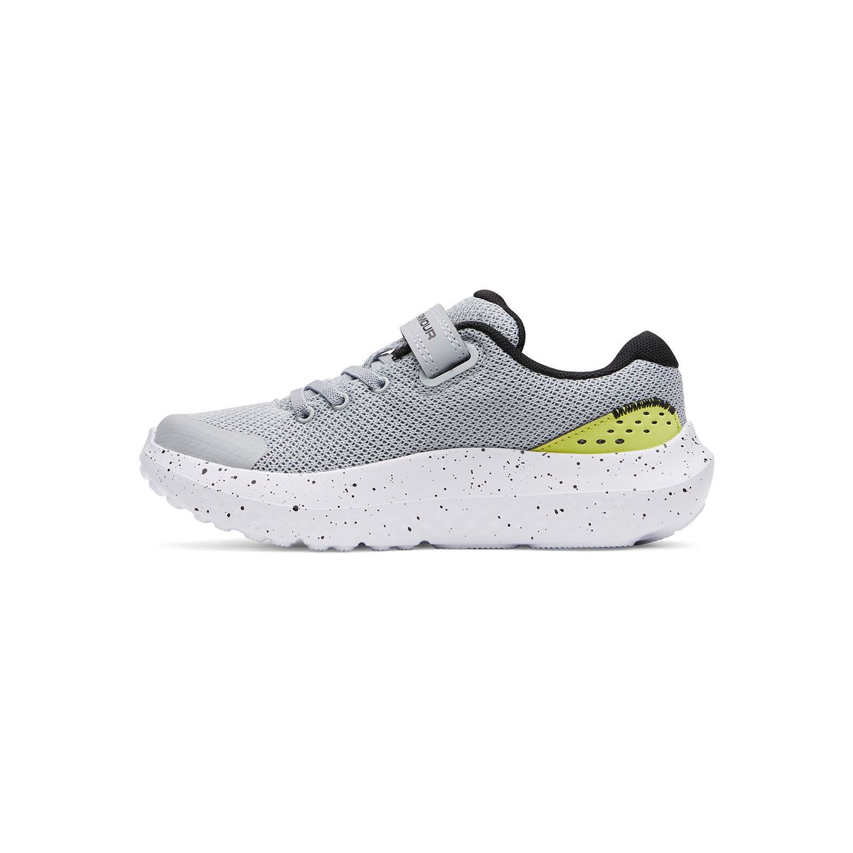 UNDER ARMOUR - Zapatilla Preescolar UA Surge 4 AC Gris Niño UNDER ARMOUR