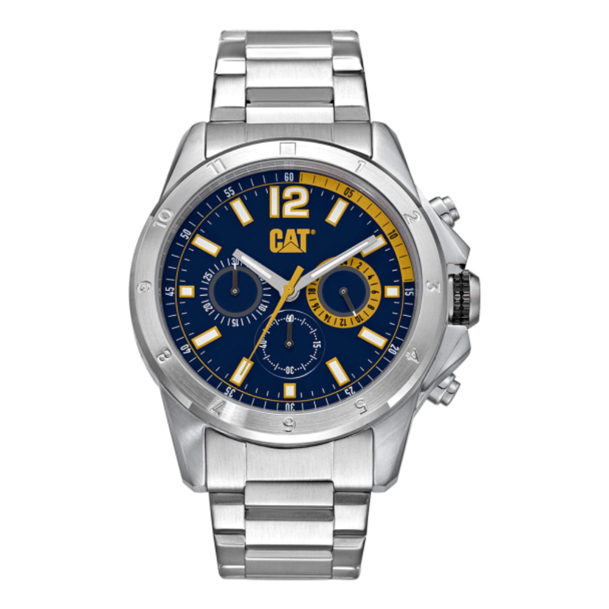 CAT - RELOJ CAT YW.143.11.637 PLATEADO HOMBRE AZUL