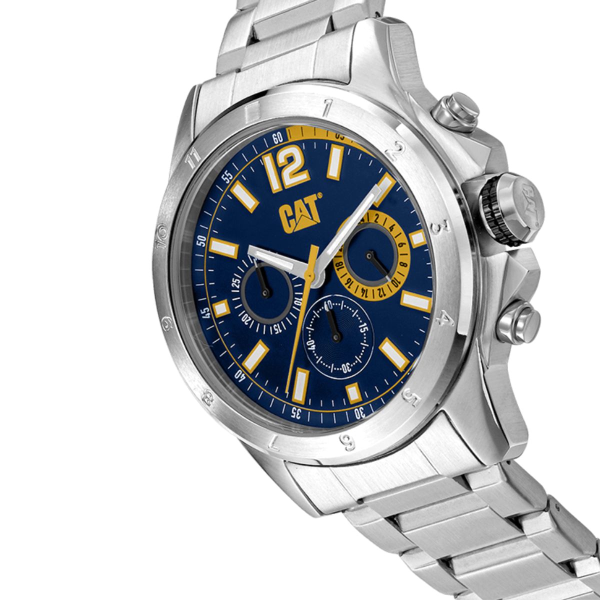 CAT - RELOJ CAT YW.143.11.637 PLATEADO HOMBRE AZUL