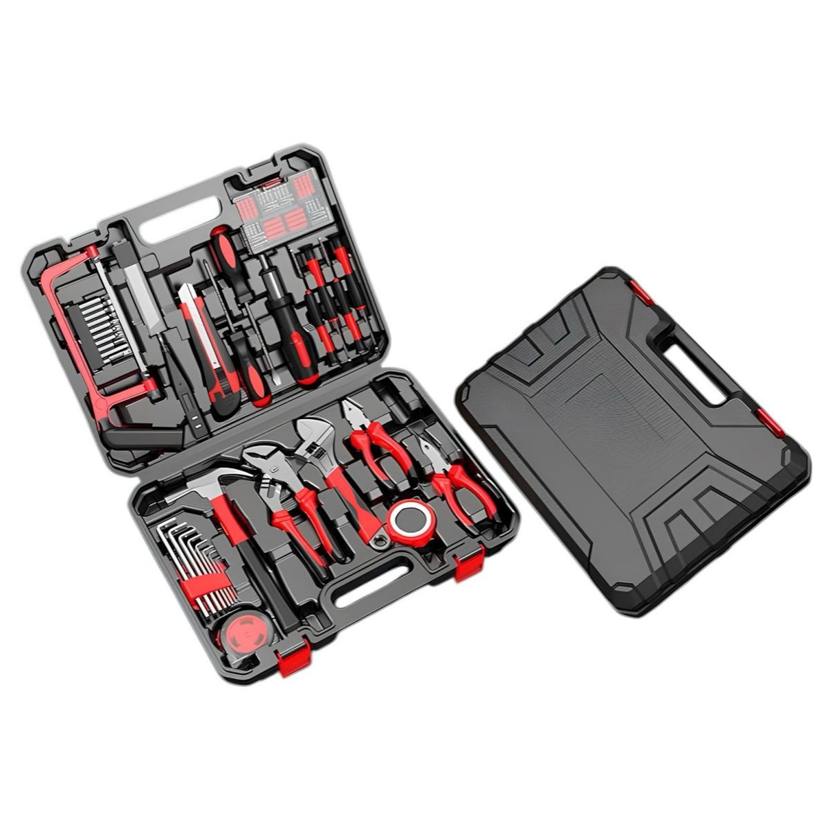 LUBABYCAS - Set Herramientas 50 Piezas 18 Tipos Con Caja Fix Antule