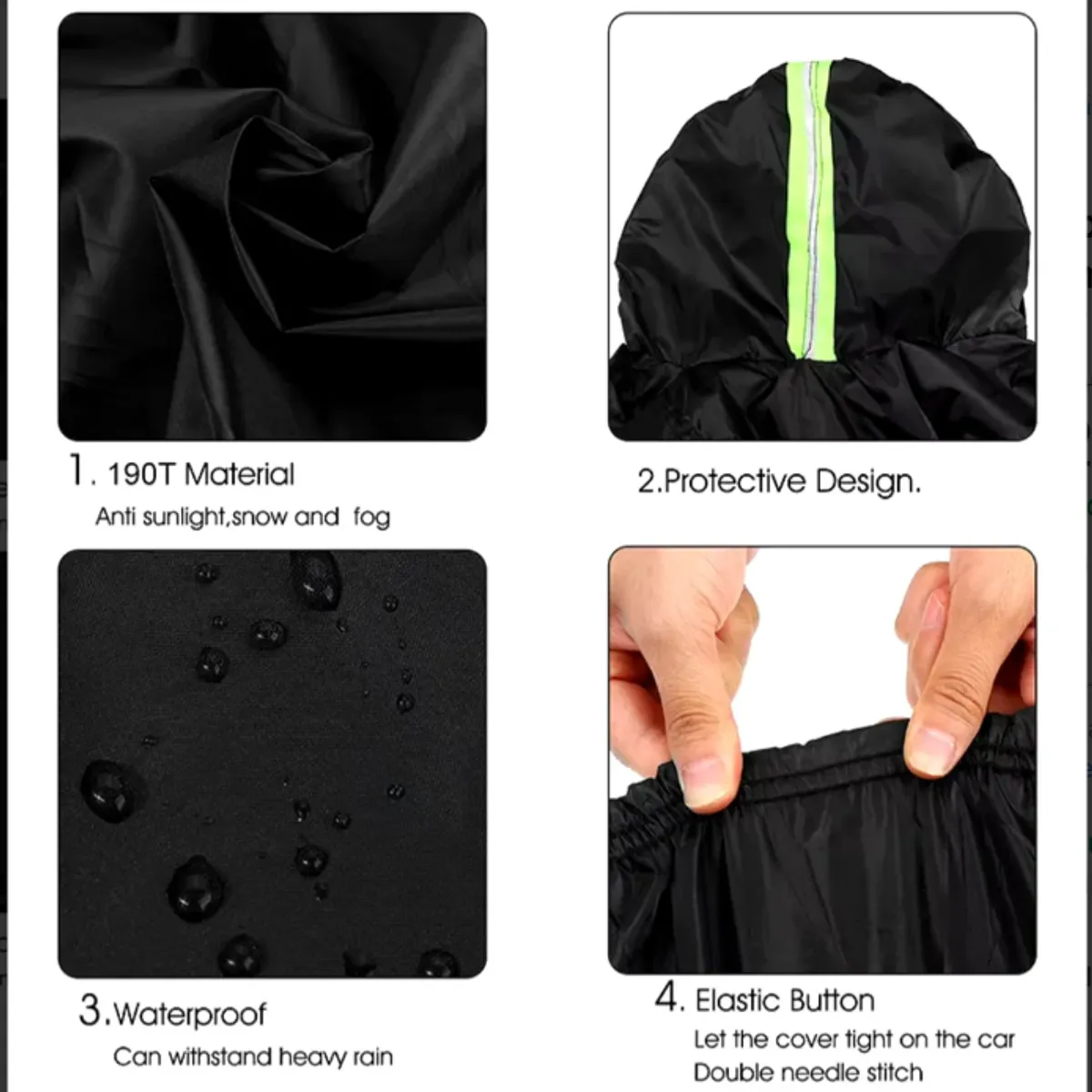 GENERICO - Carpa Funda Cubre Auto Suv Premium Con Felpa