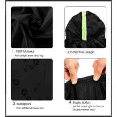 GENERICO - Carpa Funda Cubre Auto Suv Premium Con Felpa