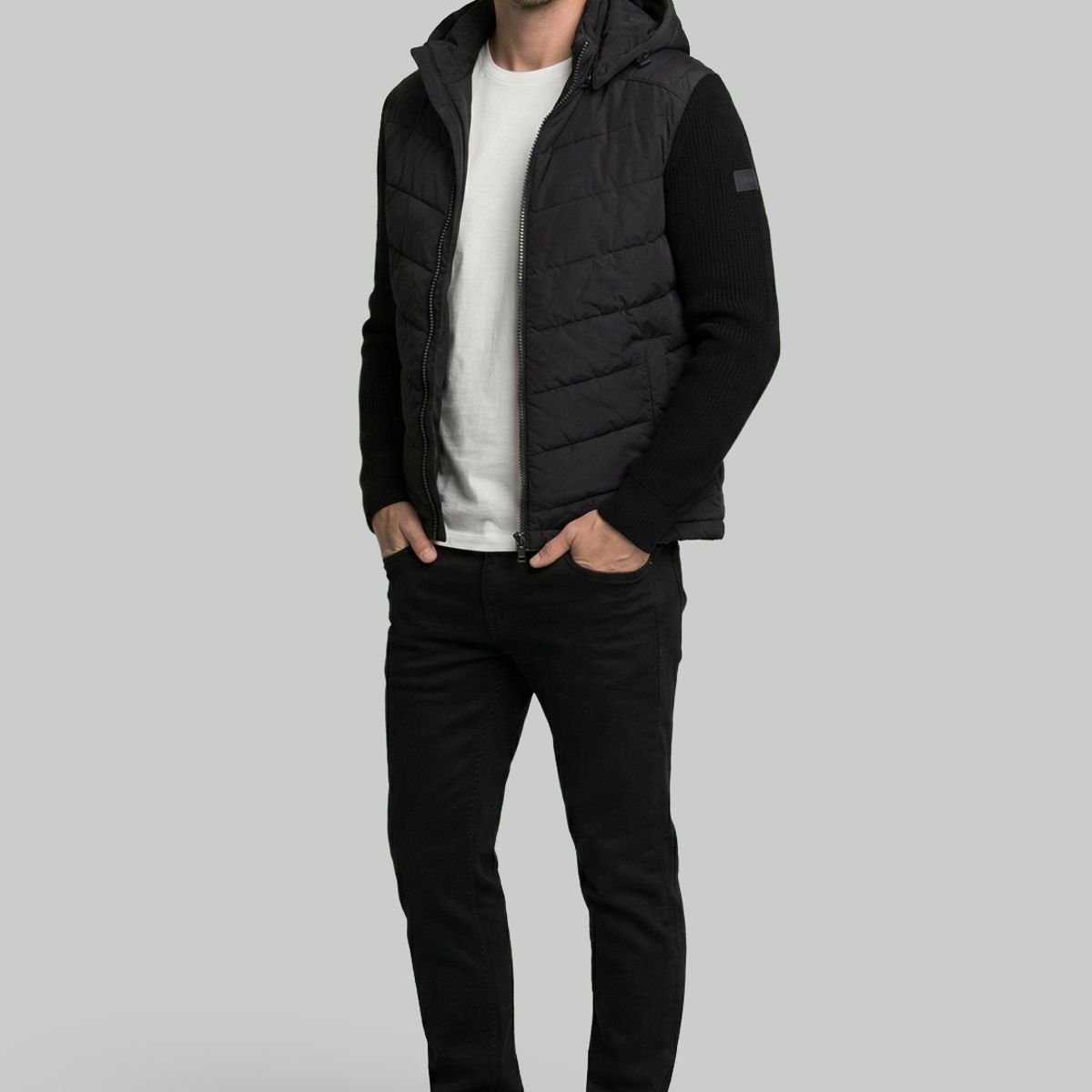 NEW MAN - Sweater Puebla Black New Man