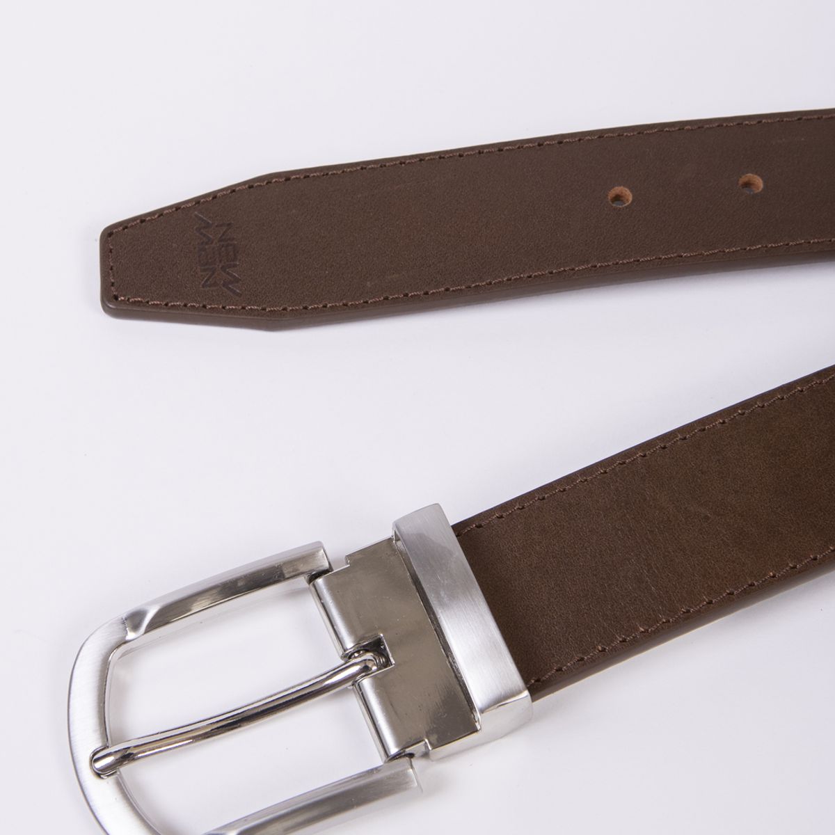 NEW MAN - Cinturon Monaco Dk Brown New Man