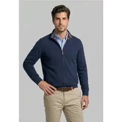 FEROUCH - Sweater Berkeley Navy Melange