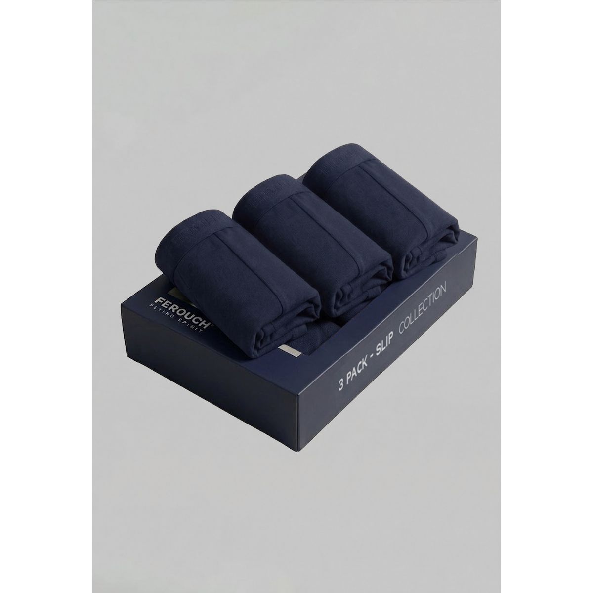 FEROUCH - Tripack Slip Navy Navy Ferouch