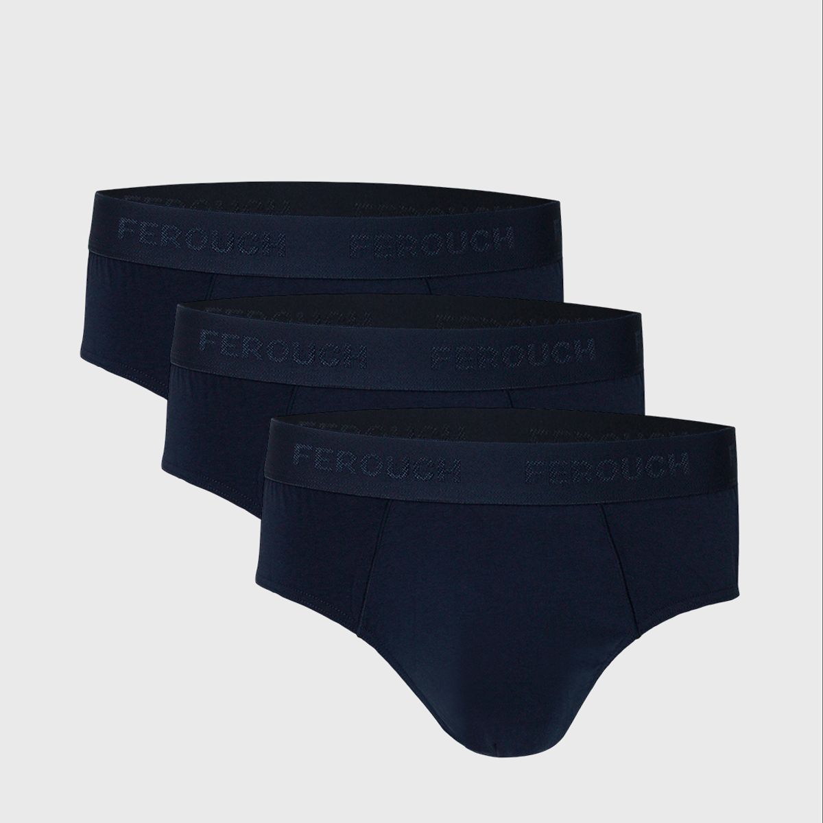 FEROUCH - Tripack Slip Navy Navy Ferouch