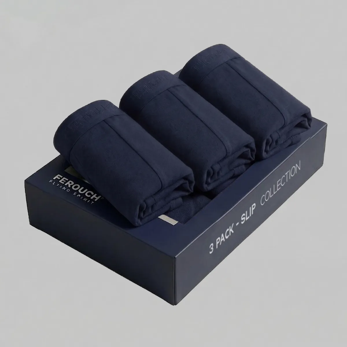 FEROUCH - Tripack Slip Navy Navy Ferouch