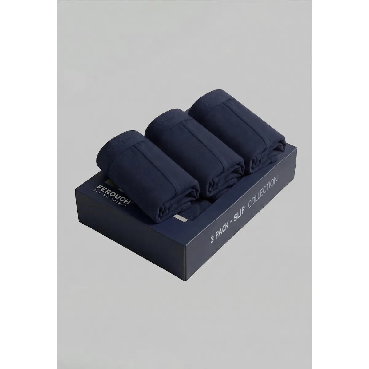 FEROUCH - Tripack Slip Navy Navy Ferouch
