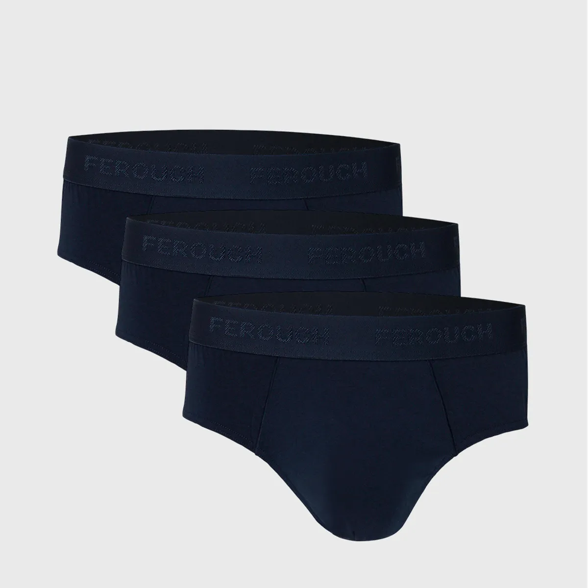 FEROUCH - Tripack Slip Navy Navy Ferouch