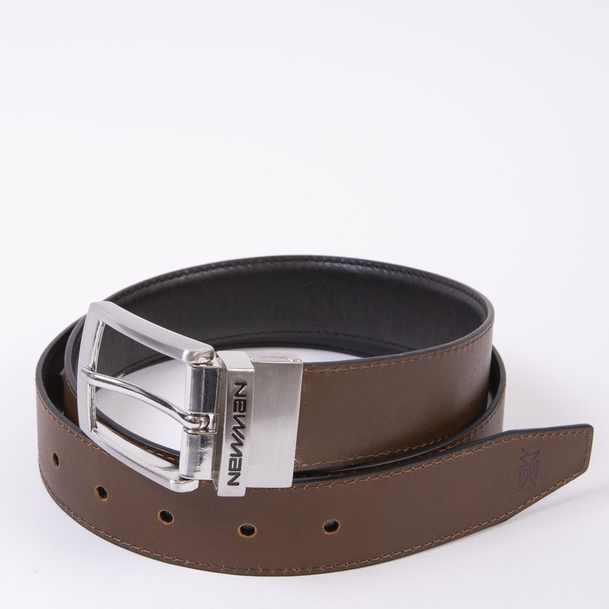 NEW MAN - Cinturon Reversible Black New Man