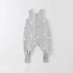 MAMAS MATEAS - Saco de Dormir con Pies - Nubes - TOG 1 - Mamás Mateas