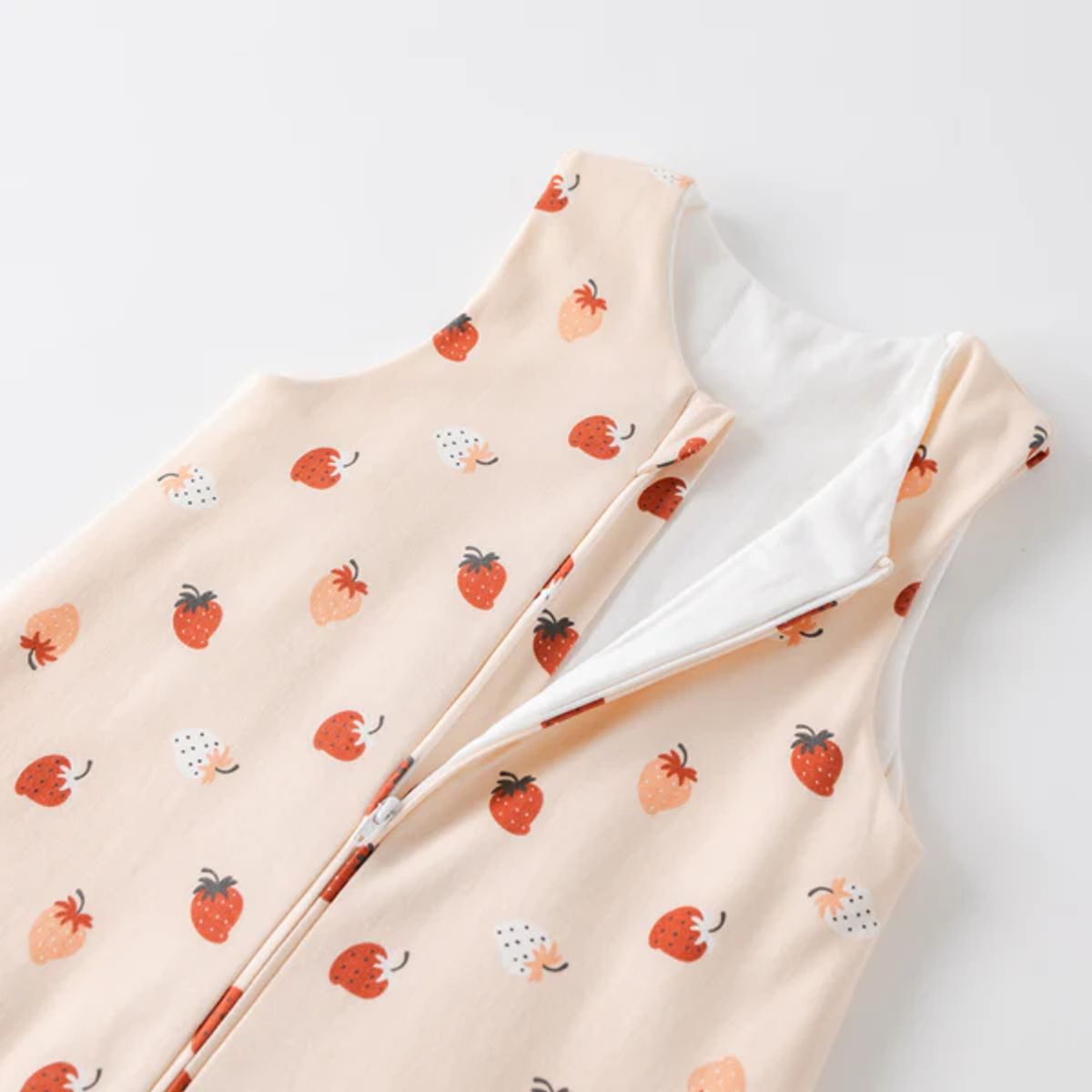 MAMAS MATEAS - Saco de Dormir con Pies - Frutillas - TOG 1 - Mamás Mateas