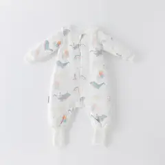 MAMAS MATEAS - Saco de Dormir con Pies - Ballenas - TOG 3.5 - Mamás Mateas