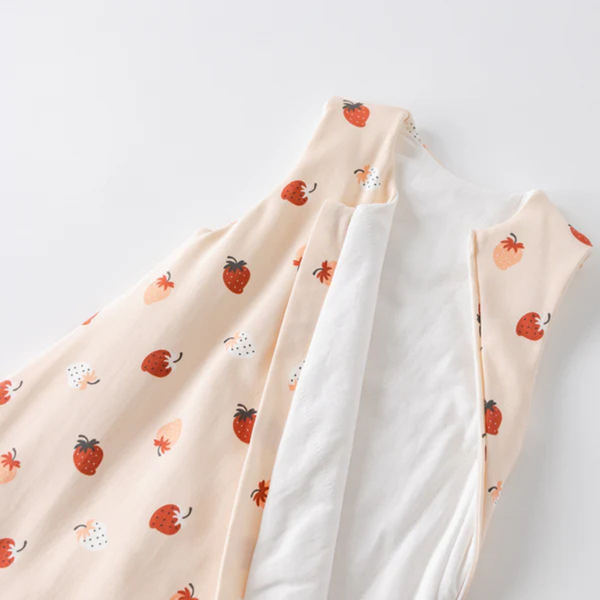 MAMAS MATEAS - Saco de Dormir Forma Gota - Frutillas - TOG 1 - Mamás Mateas
