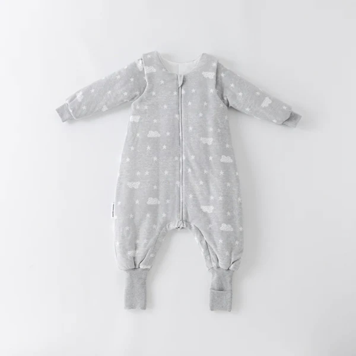 MAMAS MATEAS - Saco de Dormir con Pies - Nubes - TOG 2.5 - Mamás Mateas