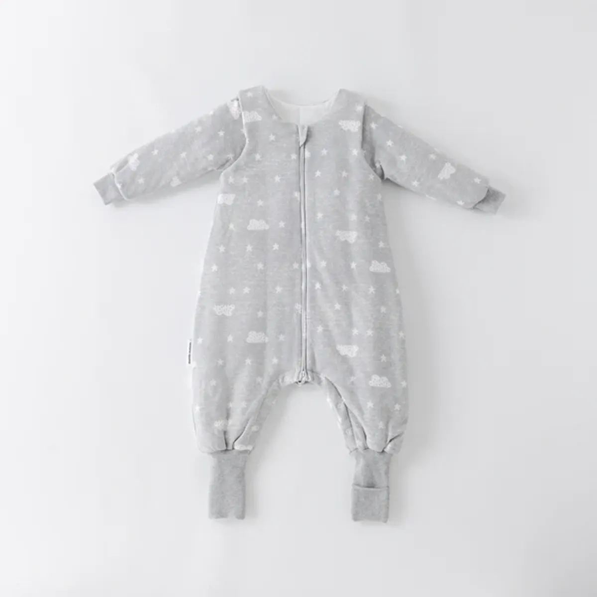 MAMAS MATEAS - Saco de Dormir con Pies - Nubes - TOG 3.5 - Mamás Mateas