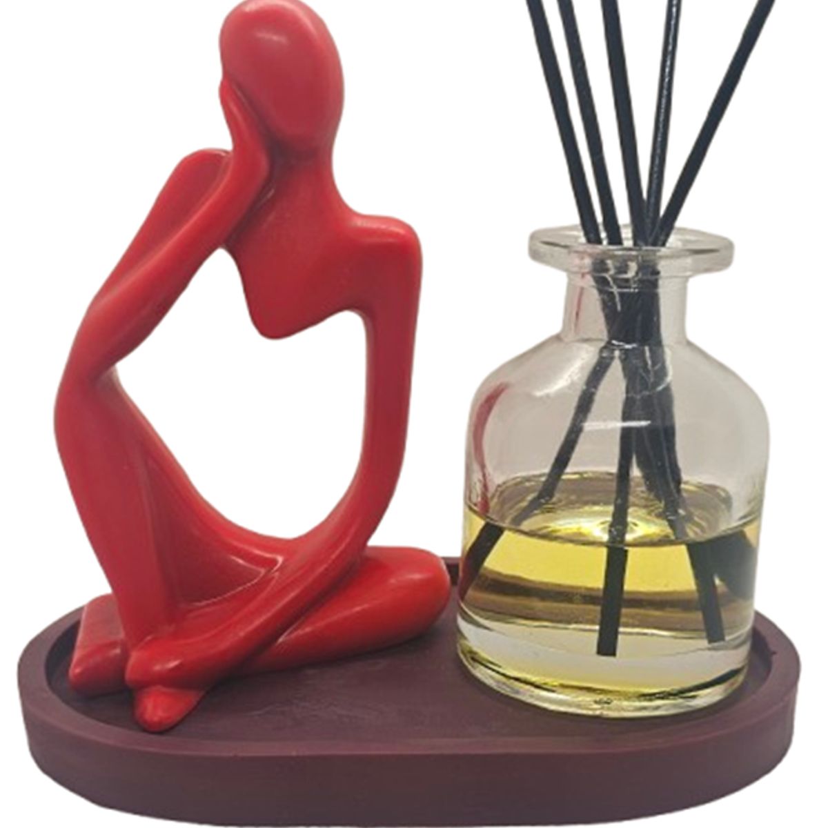 SCENTS CHILE - Set Mikado Relax + 50 ml Aceite Aromático Cítricos