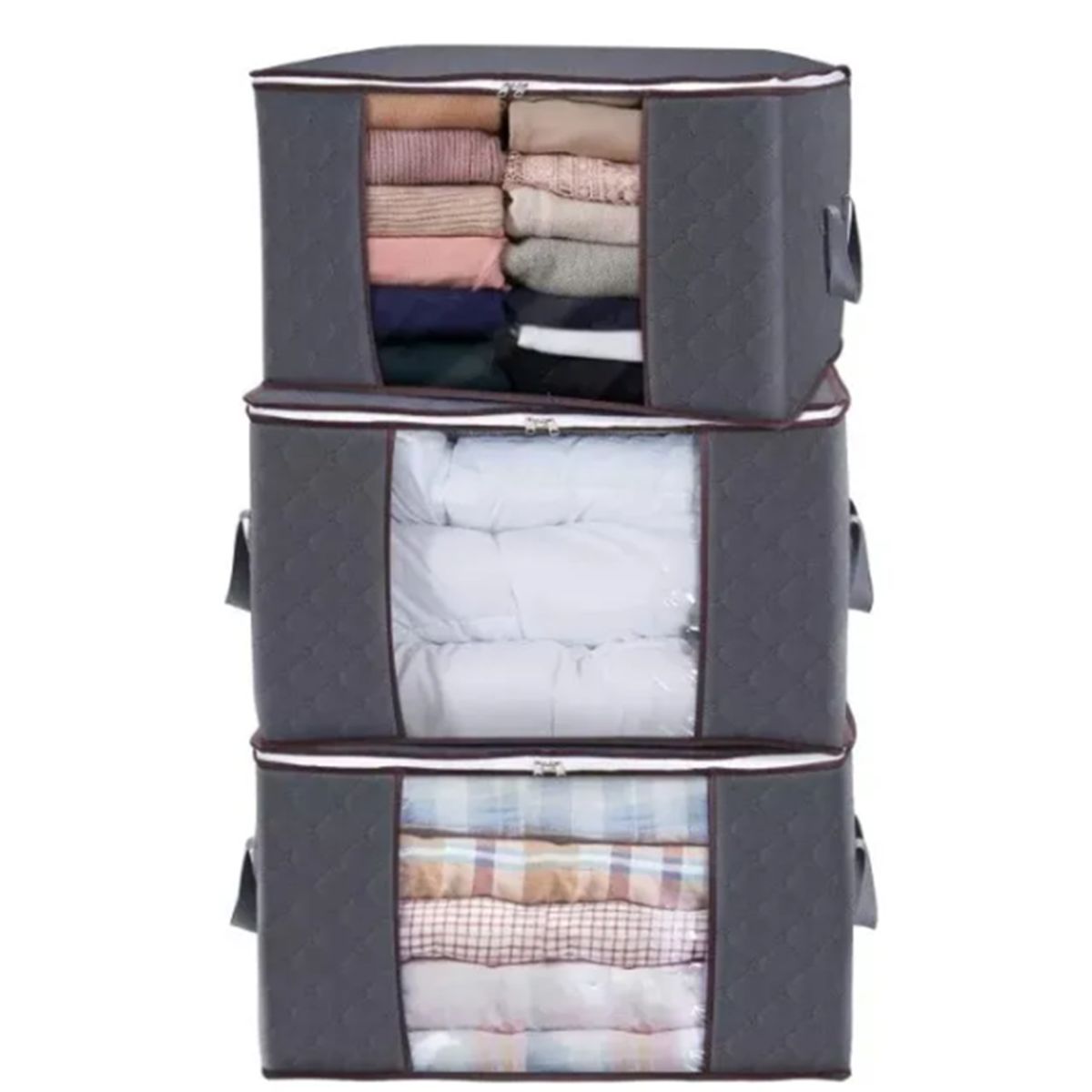 GENERICO - Pack De 3und Organizador De Bolsas De Almacenamiento De Ropa