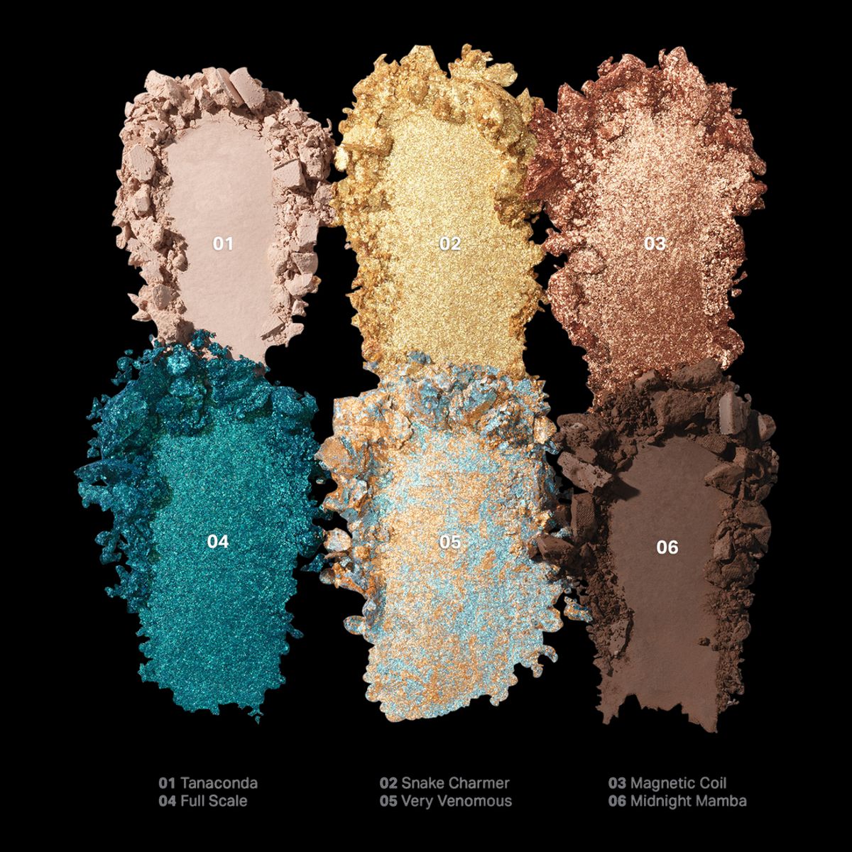 MORPHE - Paleta de Sombras 6-pan ChromaPlus - Python Code Morphe