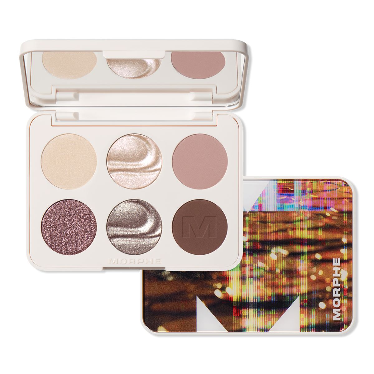 MORPHE - Paleta de Sombras 6-pan ChromaPlus - Rich Glitch Morphe