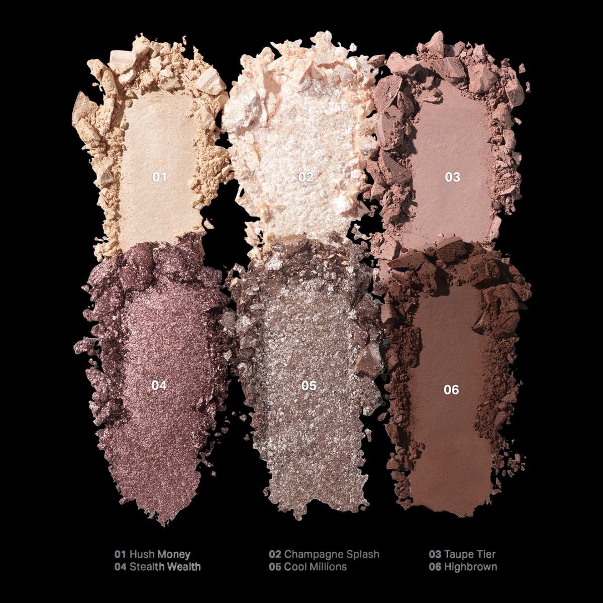 MORPHE - Paleta de Sombras 6-pan ChromaPlus - Rich Glitch Morphe