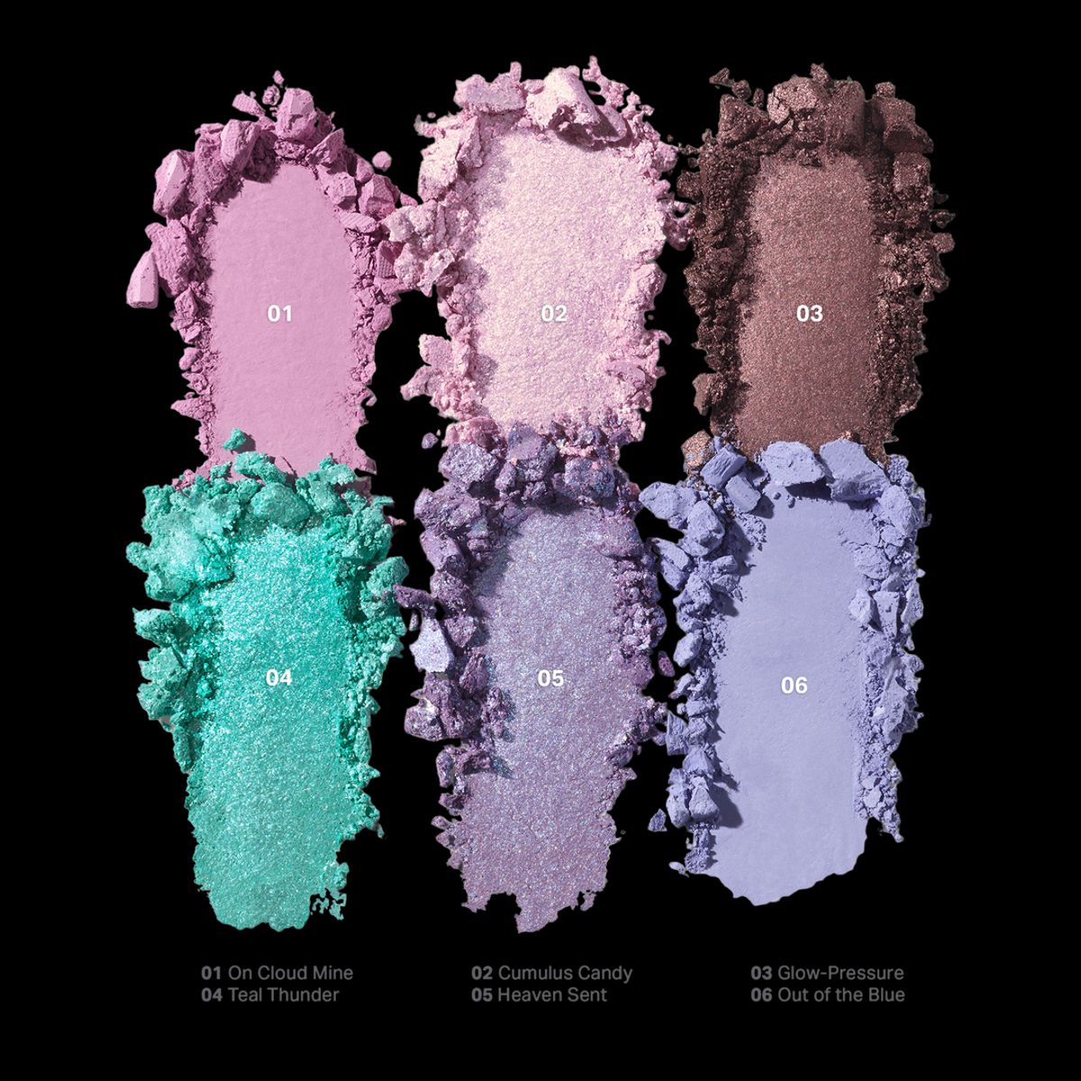 MORPHE - Paleta de Sombras 6-pan ChromaPlus - Sky-Fi Morphe